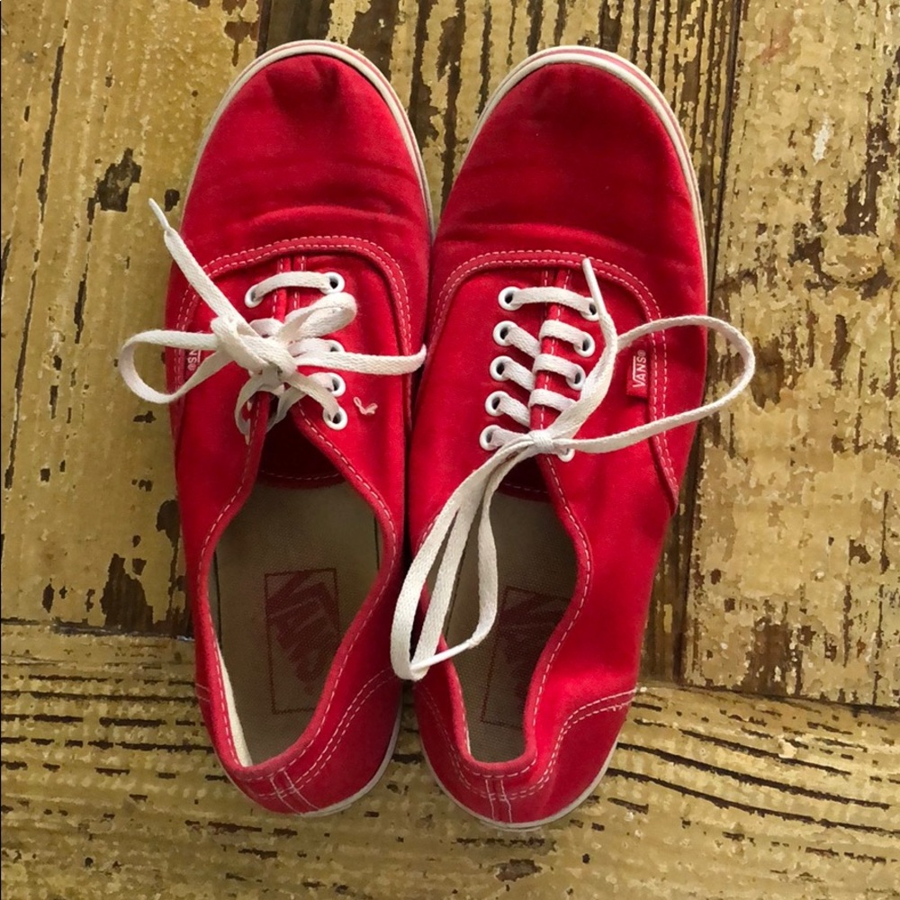 Red vans!!